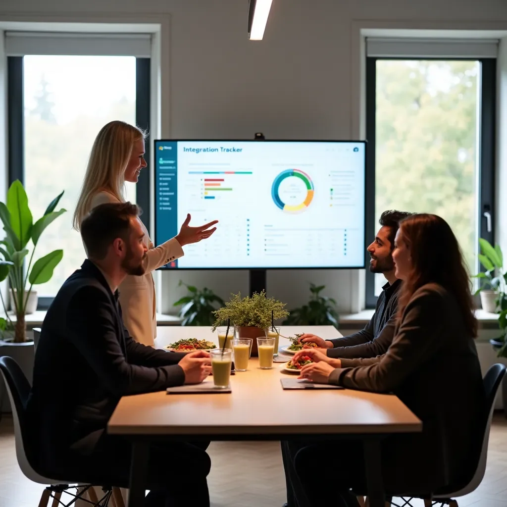 Modern industrial facility